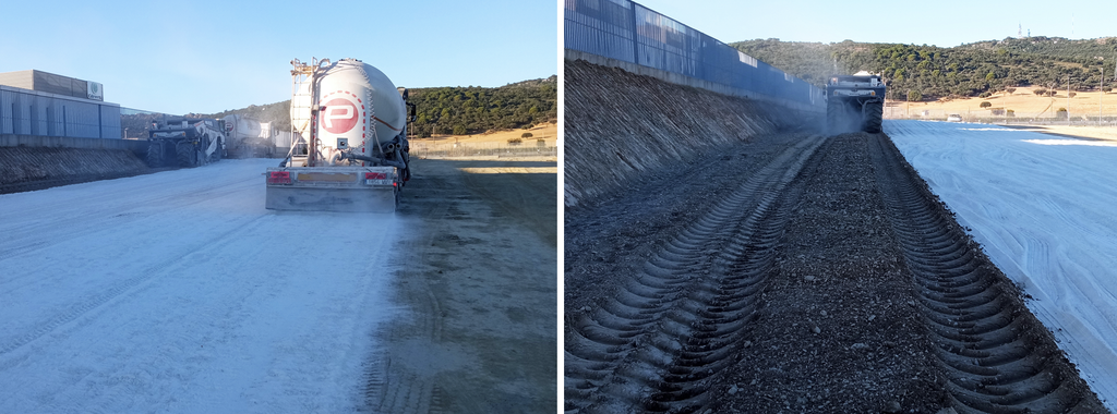 Suelos estabilizados con cal: Control de la dosificación de la cal - Elaborex